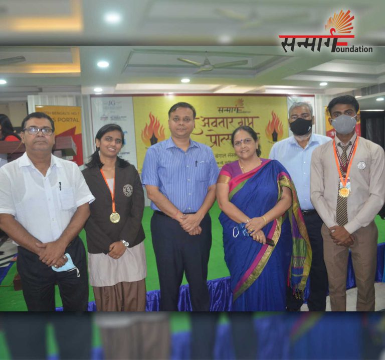 Vivek Gupta with the community